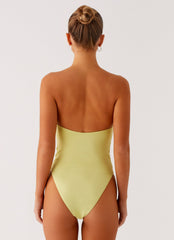 Ocean Tempest One Piece Swimsuit - Lime