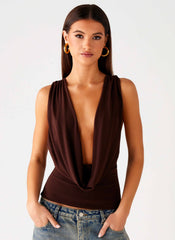 Oracle Top - Chocolate