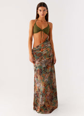 Overgrown Maxi Dress - Vintage Blossom