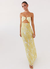 Tropicana Maxi Dress - Daffodil