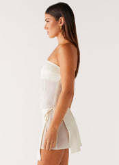 Philomena Mini Dress - Off White