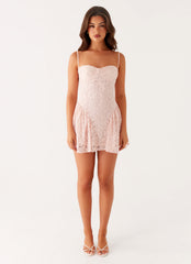 Promenade Mini Dress - Pink