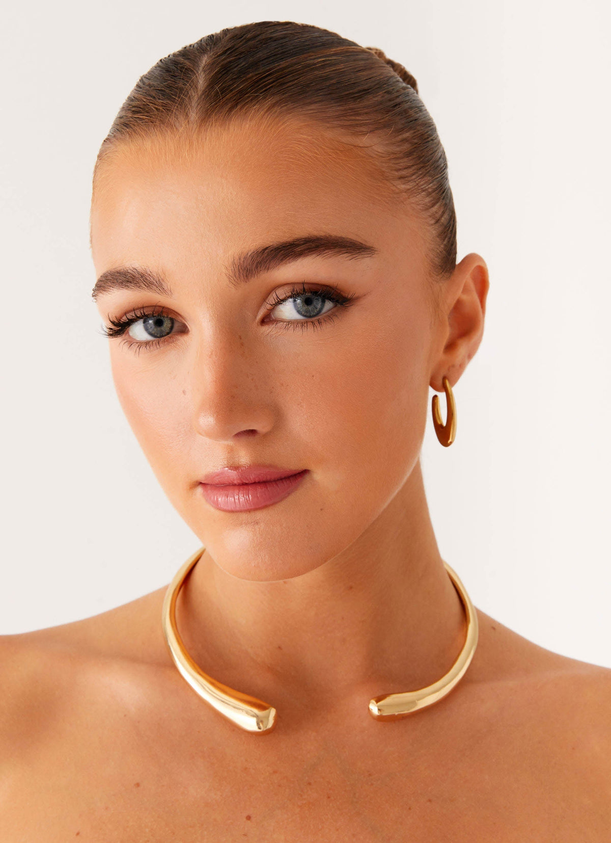 Rayan Choker Necklace - Gold