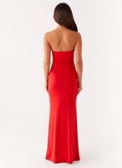 Raye Maxi Dress - Tangerine