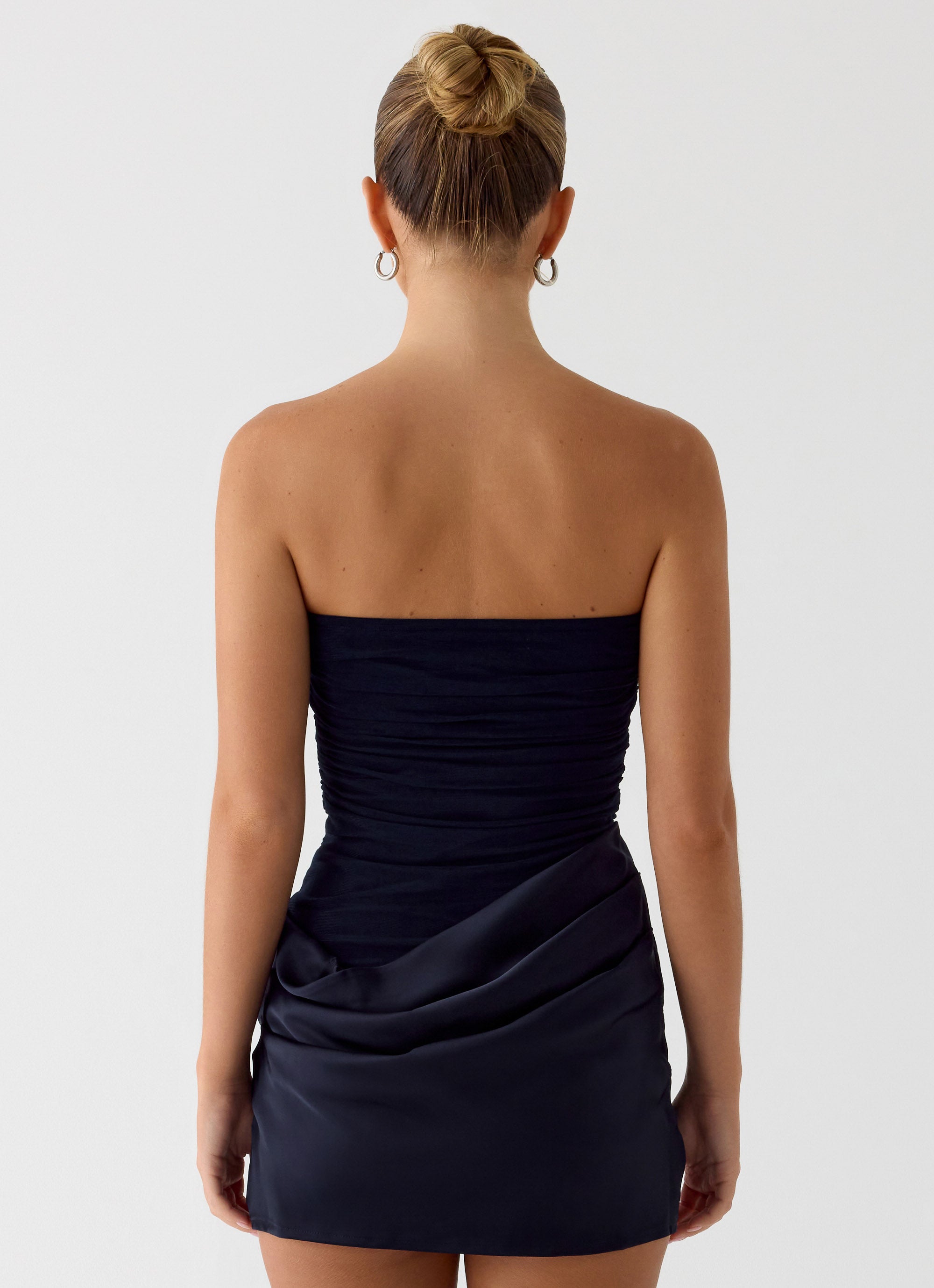 Reach Me Mini Dress - Navy