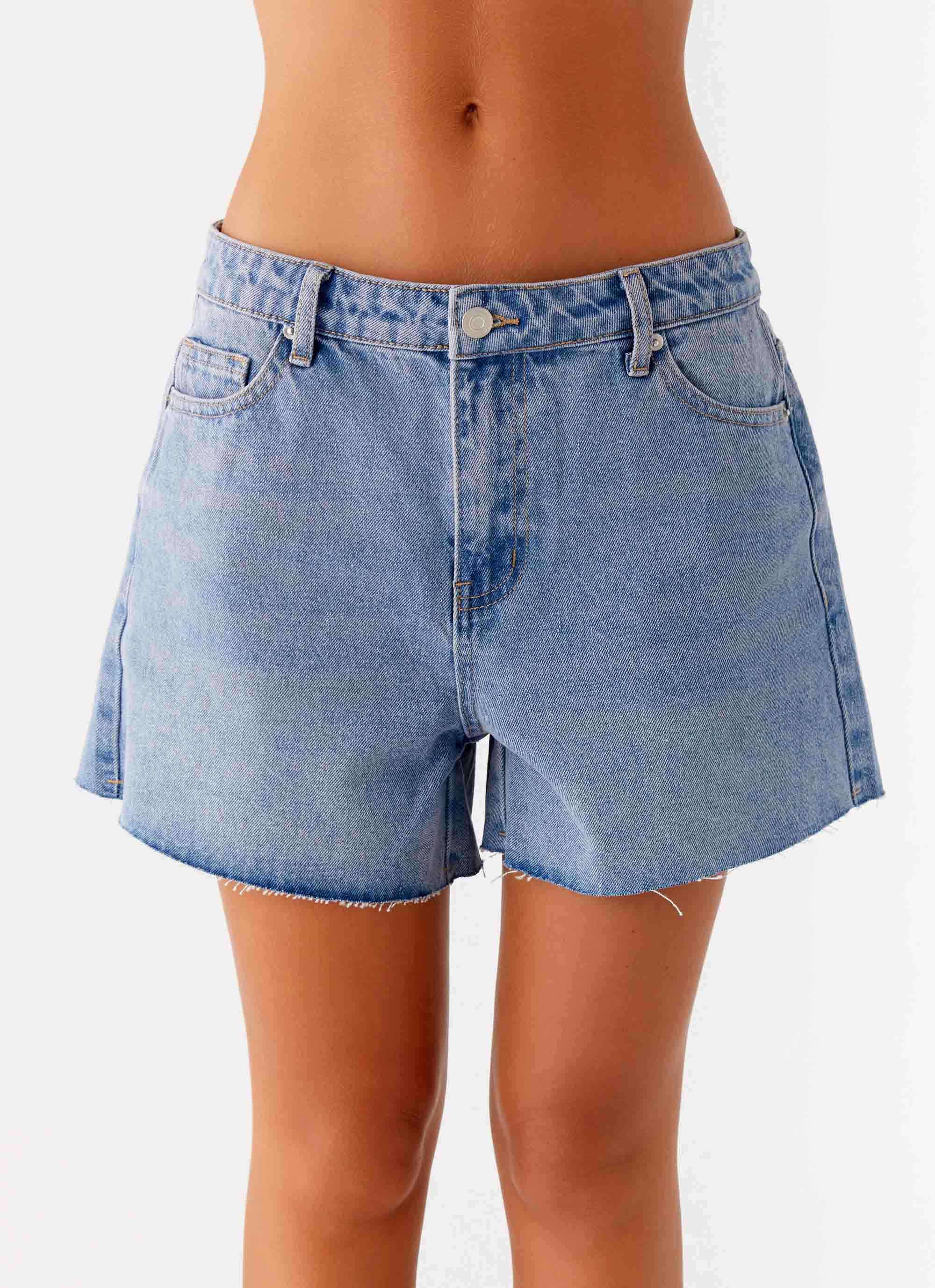 Roland Denim Shorts - Blue