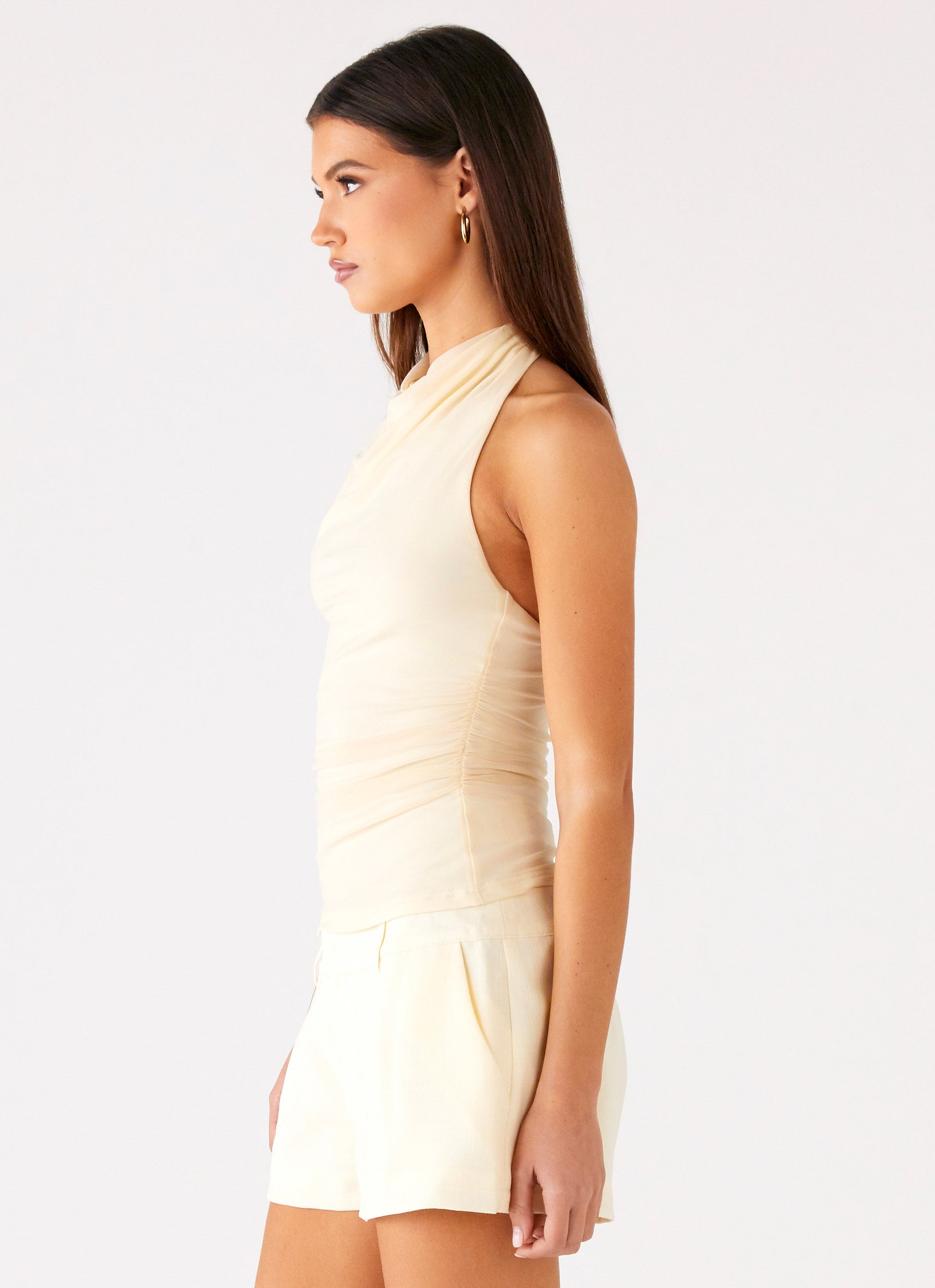 Rosana Halter Top - Butter