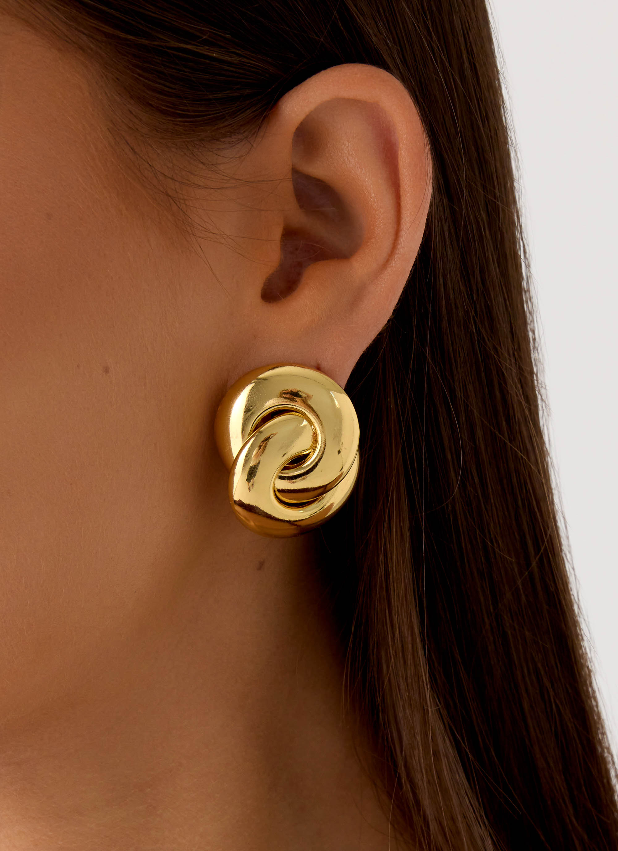 Rosso Rush Earrings - Gold