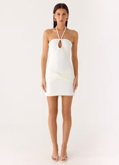 Sacred Mini Dress - White