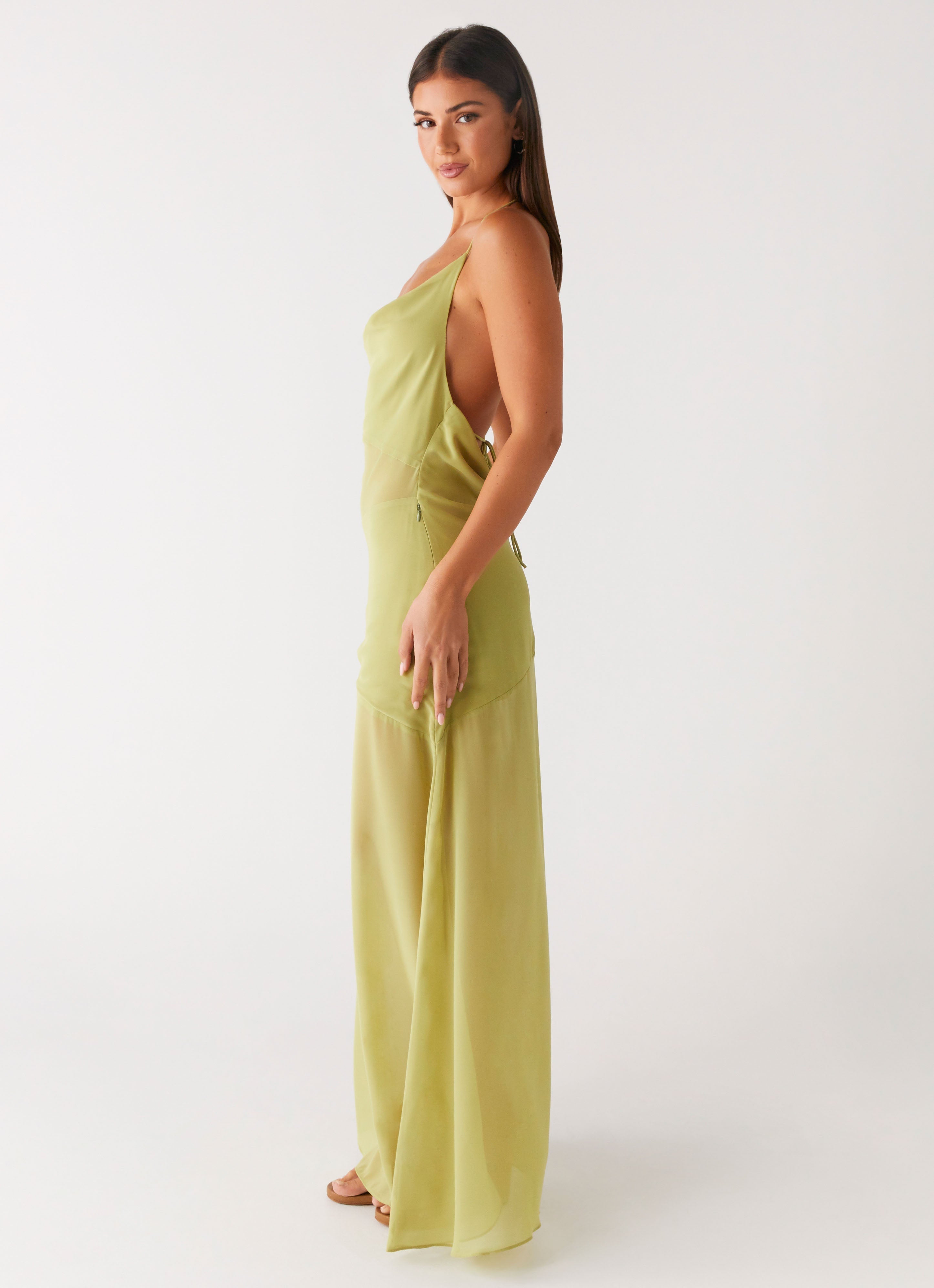 Samoa Maxi Dress - Lime