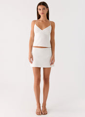 Sangria Top - White