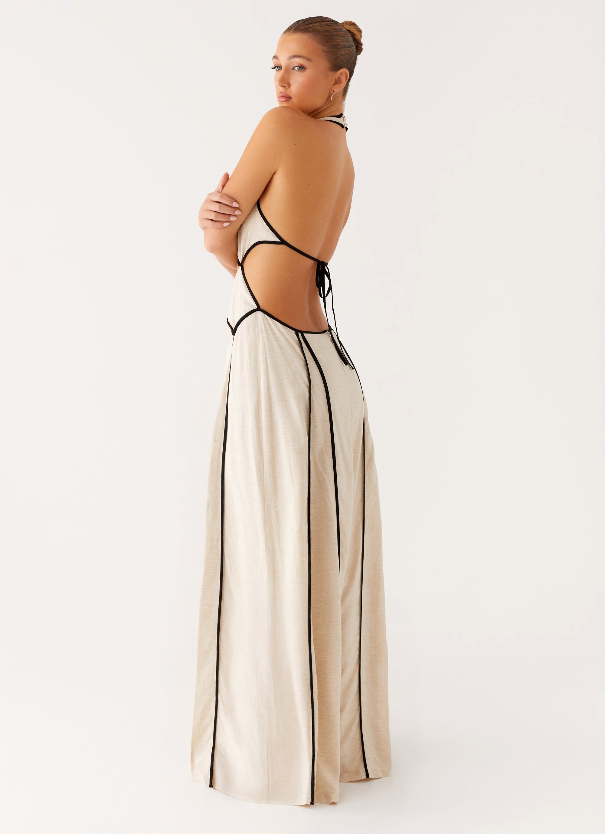 Sonnet Maxi Dress - Oatmeal