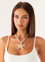 Starlust Necklace - Ivory