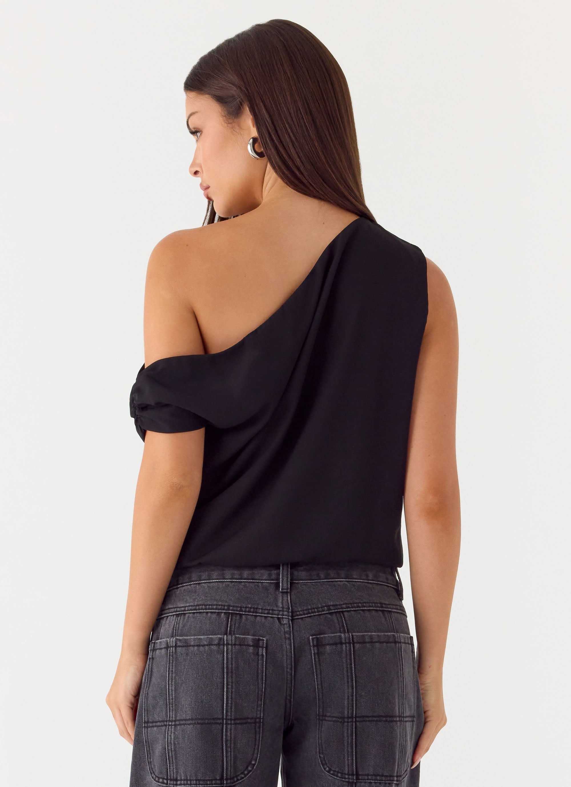 Stick Around Top - Black