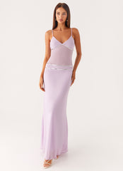 Sweet On You Maxi Dress - Lavender