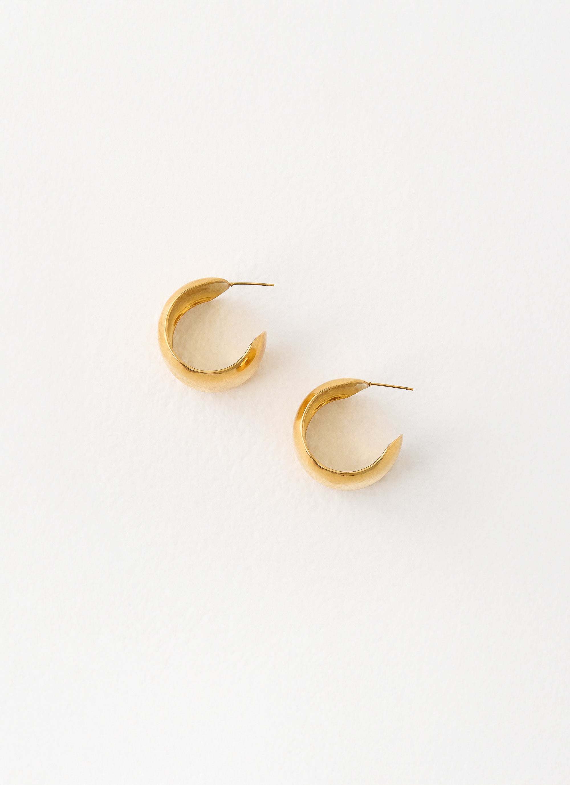 Tempo Hoop Earrings - Gold