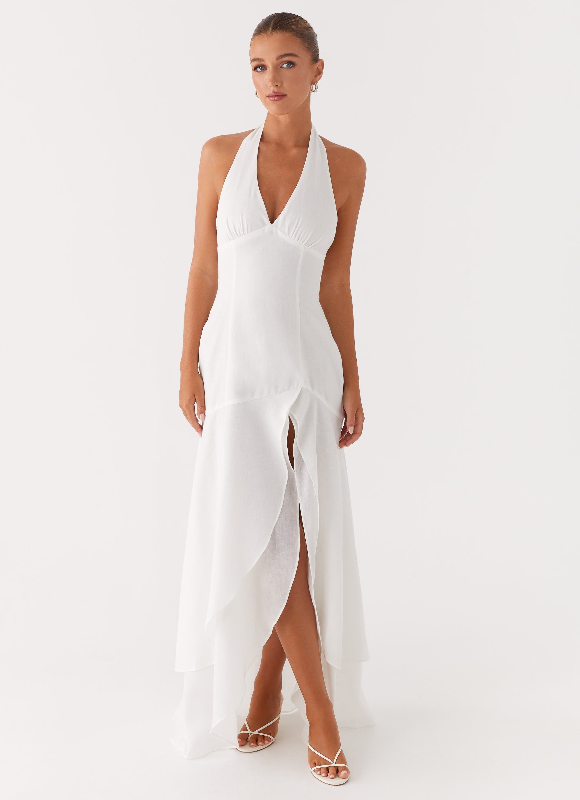 Turu Maxi Dress - White