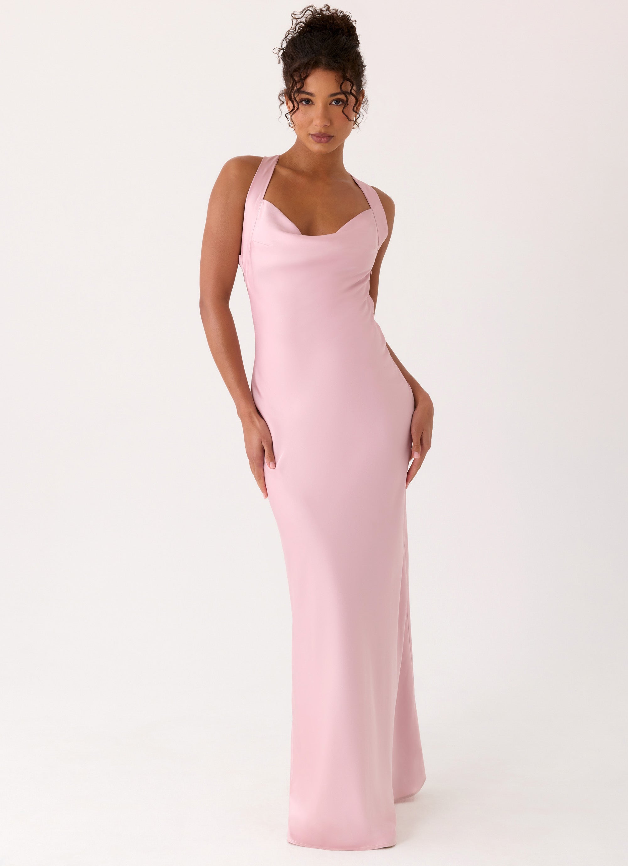 Zandie Maxi Dress - Pink