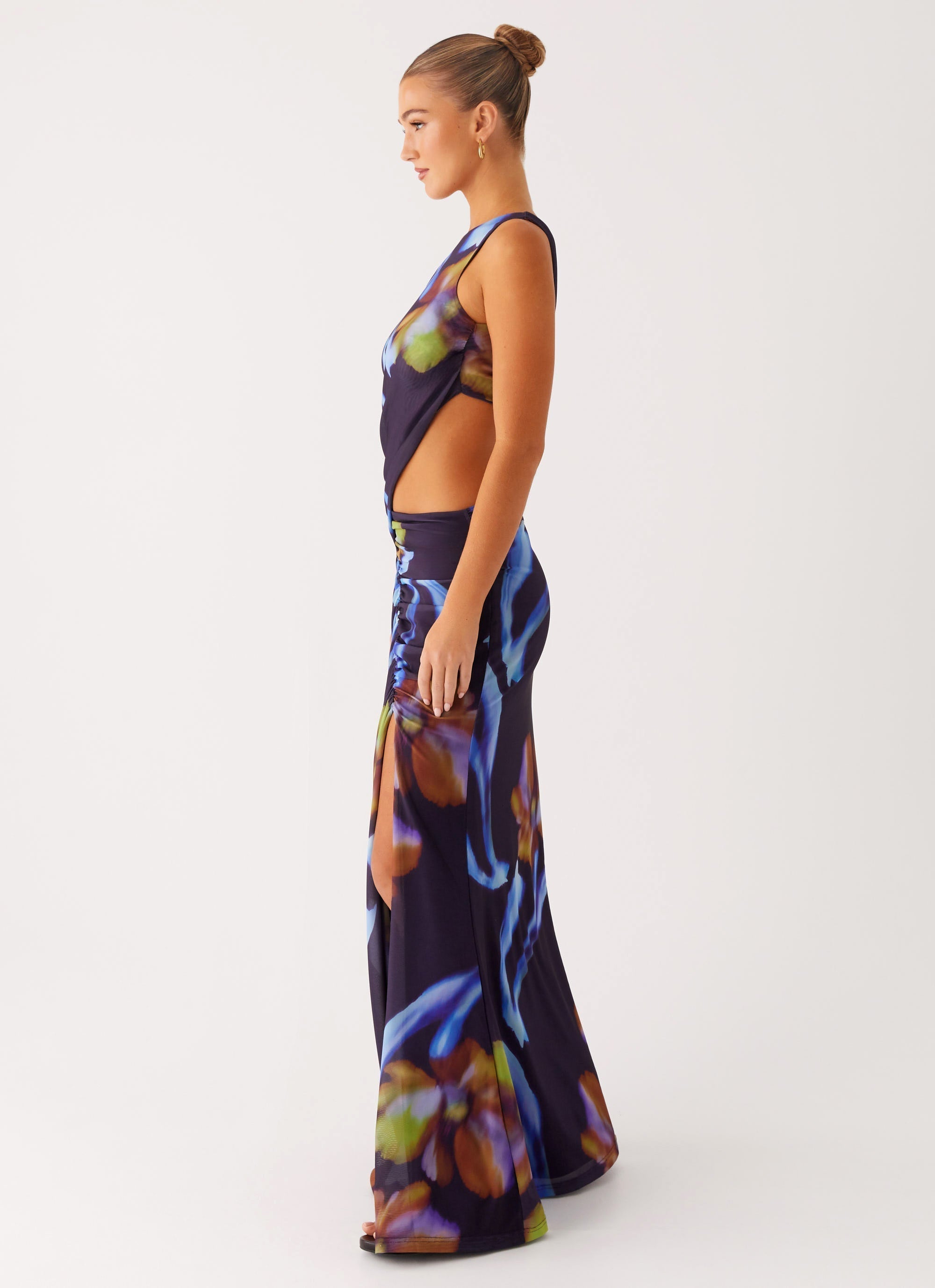 Zanzibar Maxi Dress - Dark Floral