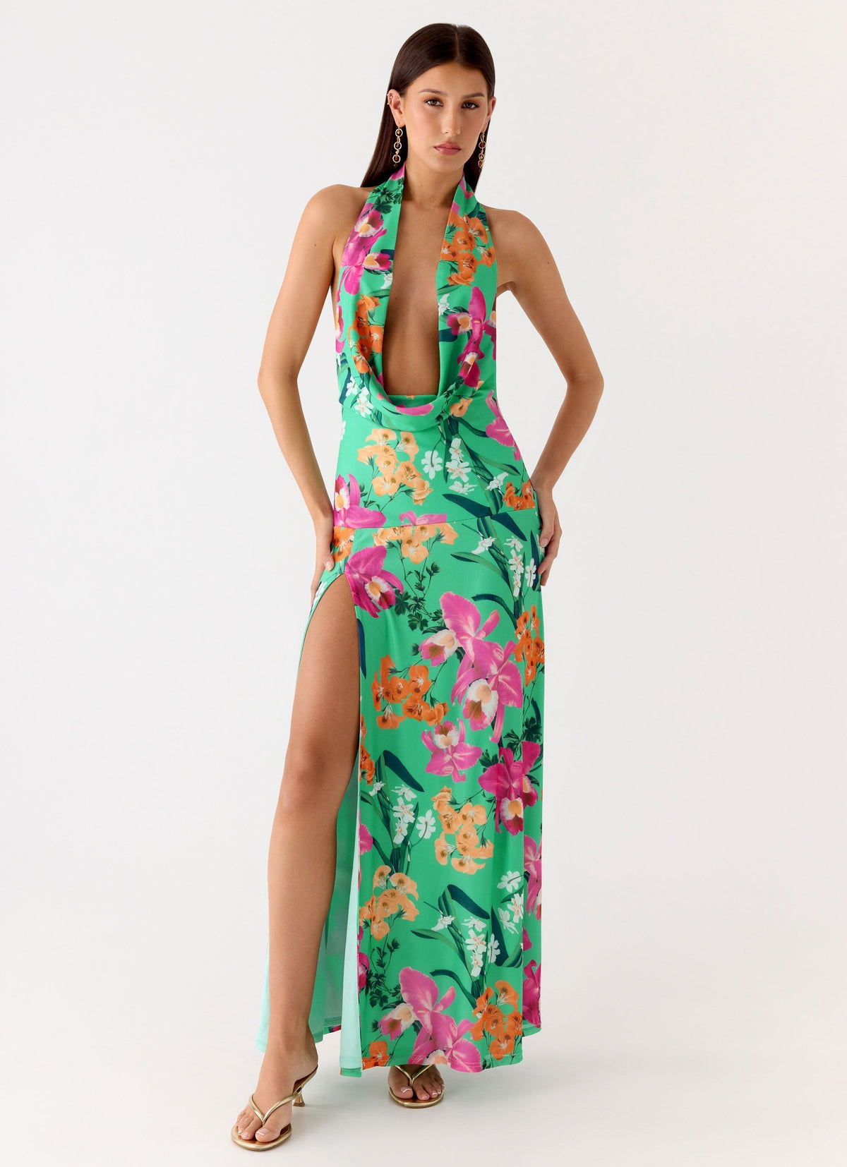 Zoriana Maxi Dress - Jungle Bloom