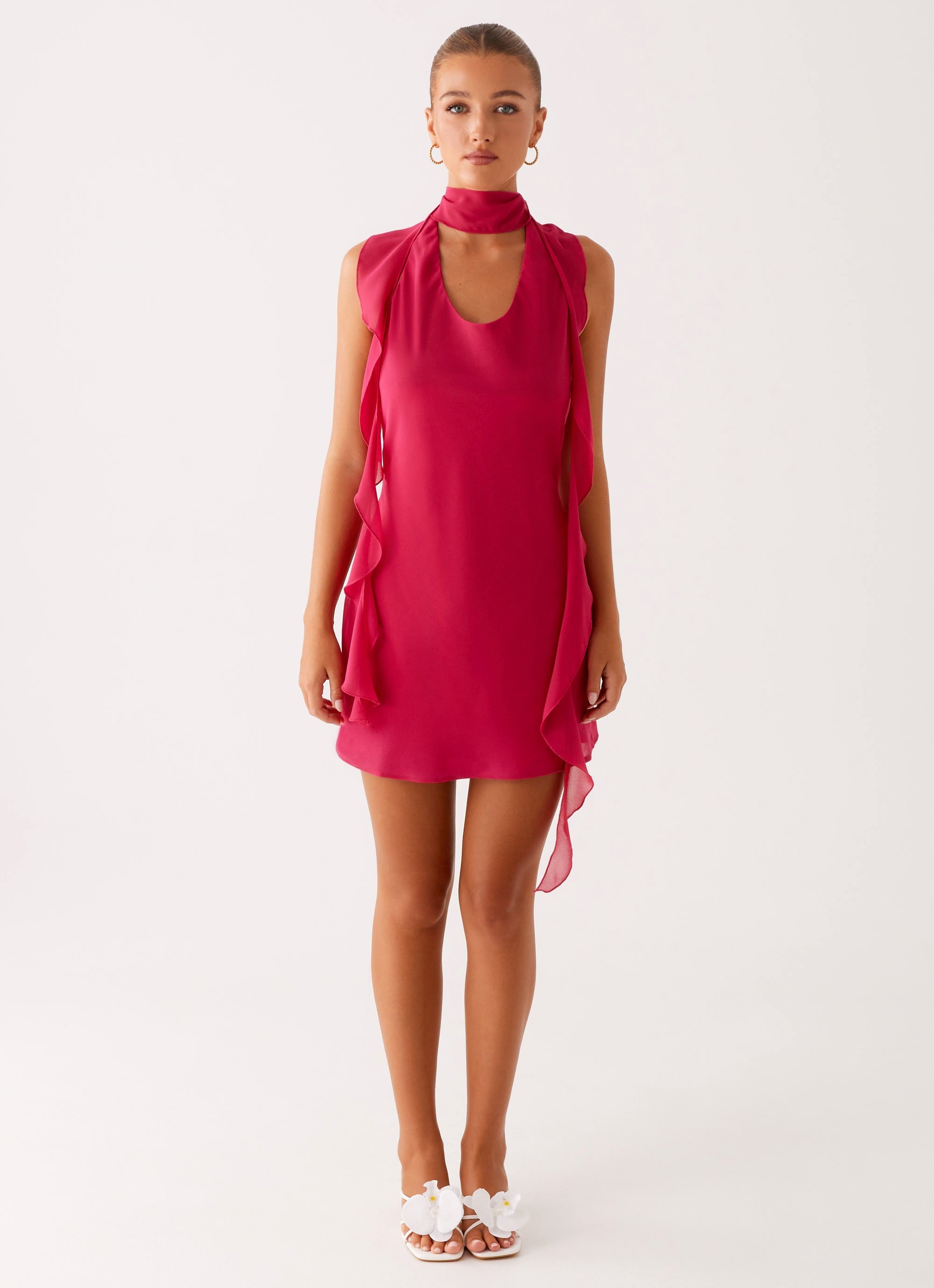 Tanner Mini Dress - Fuchsia