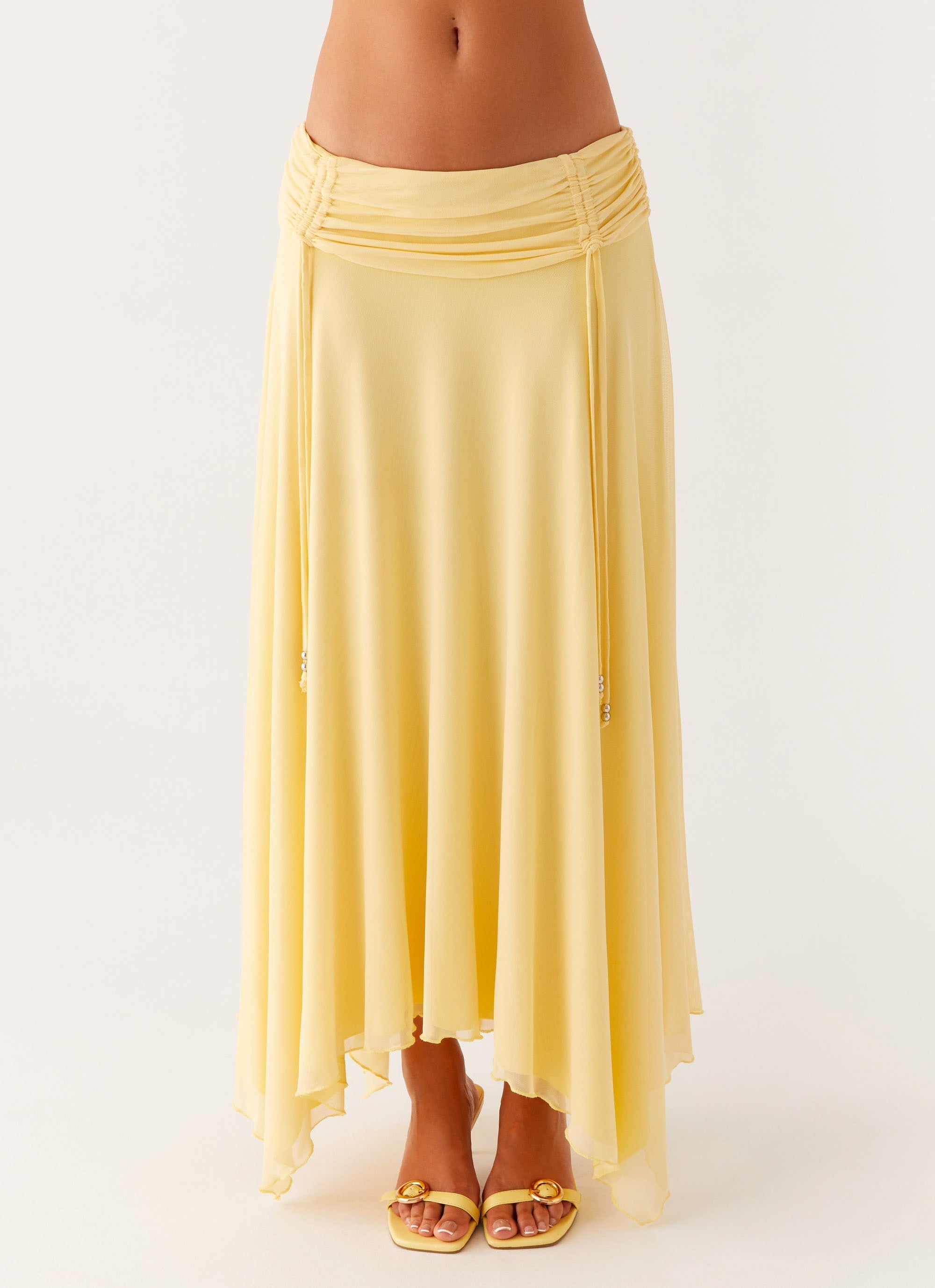 Kirrabilli Midi Skirt - Yellow