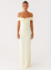 Countless Maxi Dress - Yellow